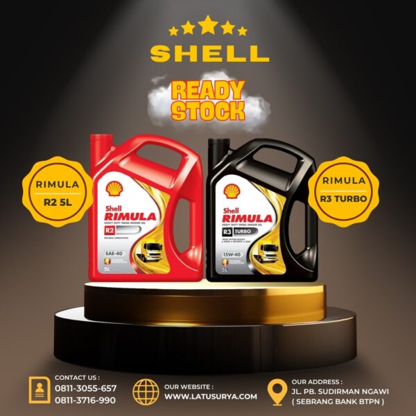 Oli Mobil SHELL RIMULA